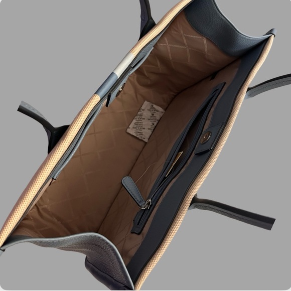 NWT Michael Kors, the Heidi Printed Center
Stripe Large Canvas Tote - Picture 7 of 7